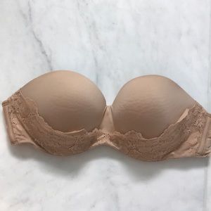 Victoria Secret Strapless Bra 32-DDD